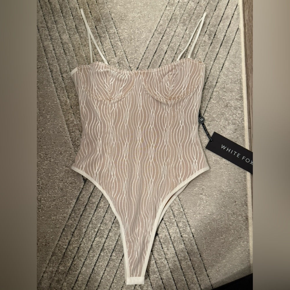 Keep Wishing Mesh Bodysuit